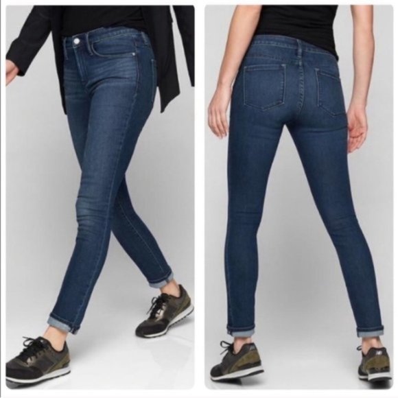 Athleta Denim - Athleta Pants Jeans Blue Denim Sculptek Skinny 6